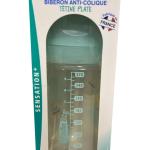 Dodie Biberon Anti-Colique Sensation+ Tétine Plate 270ml – 0-6 Mois